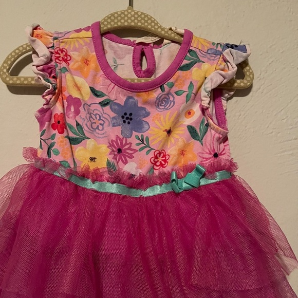 Matilda Jane FAIRY GARDEN FRENCHIE Dress Tutu Tulle Floral - Picture 6 of 8